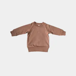 Fleece Sweatshirt | Caramel