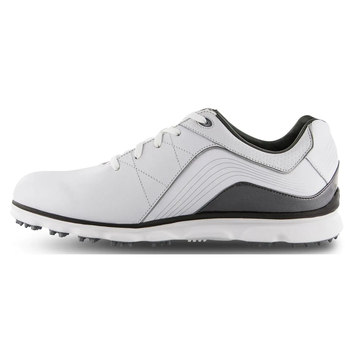 FootJoy Pro Spikeless White-Grey Mens Golf Shoes - Cosmetic Blem