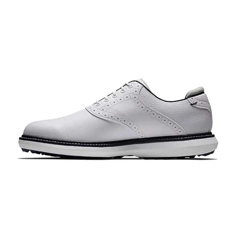 FOOTJOY Traditions Men's Spikeless Shoes (White)