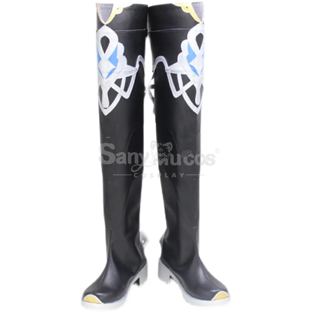 Game Genshin Impact Albedo Cosplay Shoes