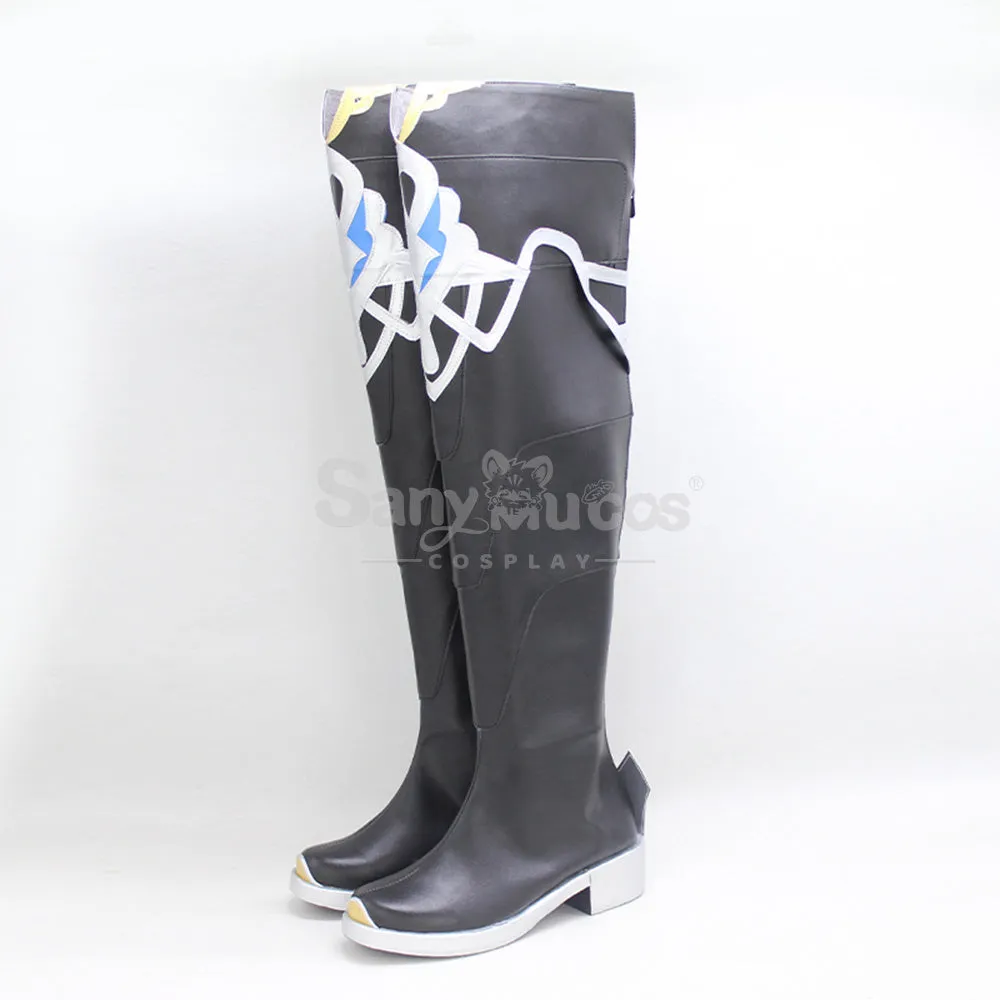 Game Genshin Impact Albedo Cosplay Shoes