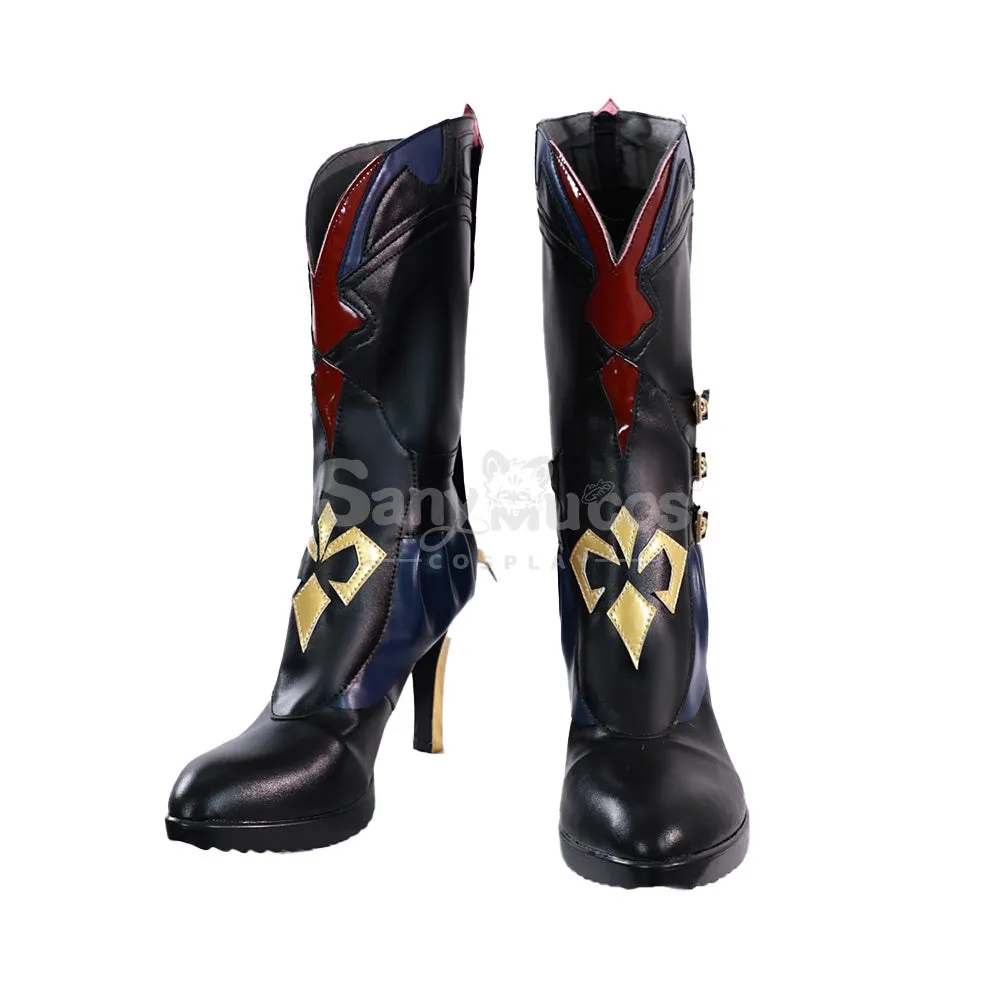 Game Genshin Impact Cosplay Chasca Cosplay Shoes