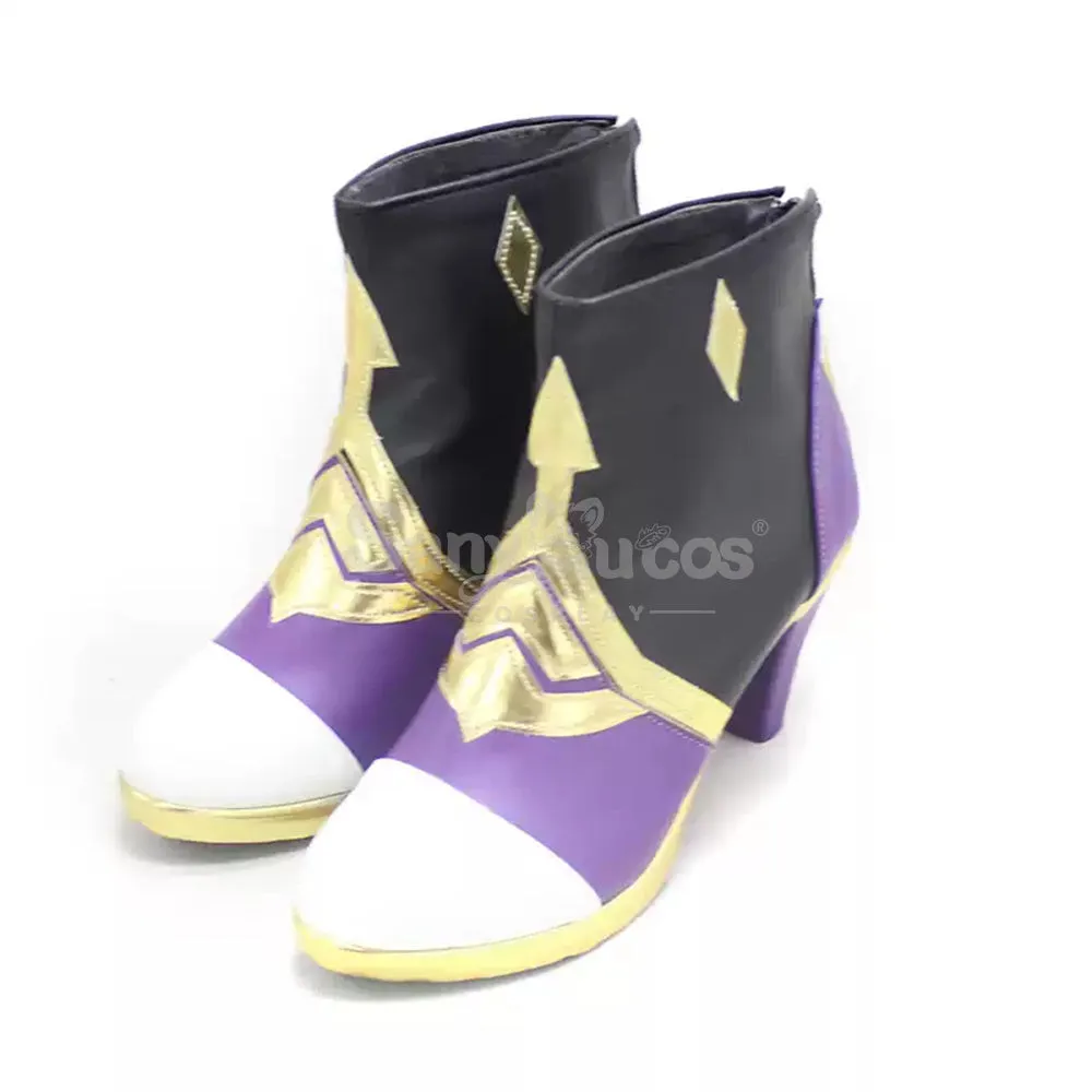 Game Genshin Impact Cosplay Yelan Cosplay Shoes