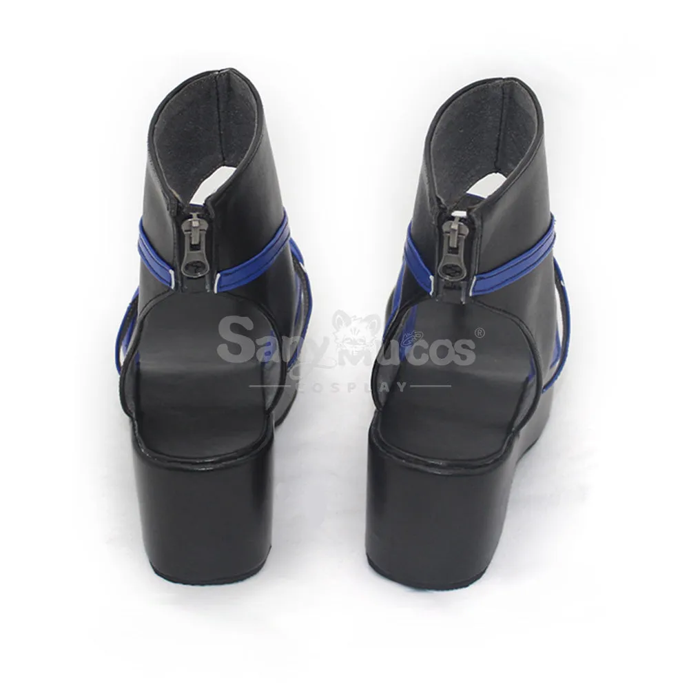 Game Genshin Impact Wanderer Scaramouche Cosplay Shoes