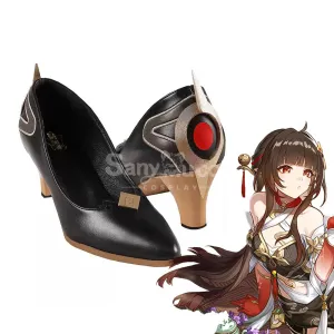 Game Honkai: Star Rail Cosplay Lingsha Cosplay Shoes