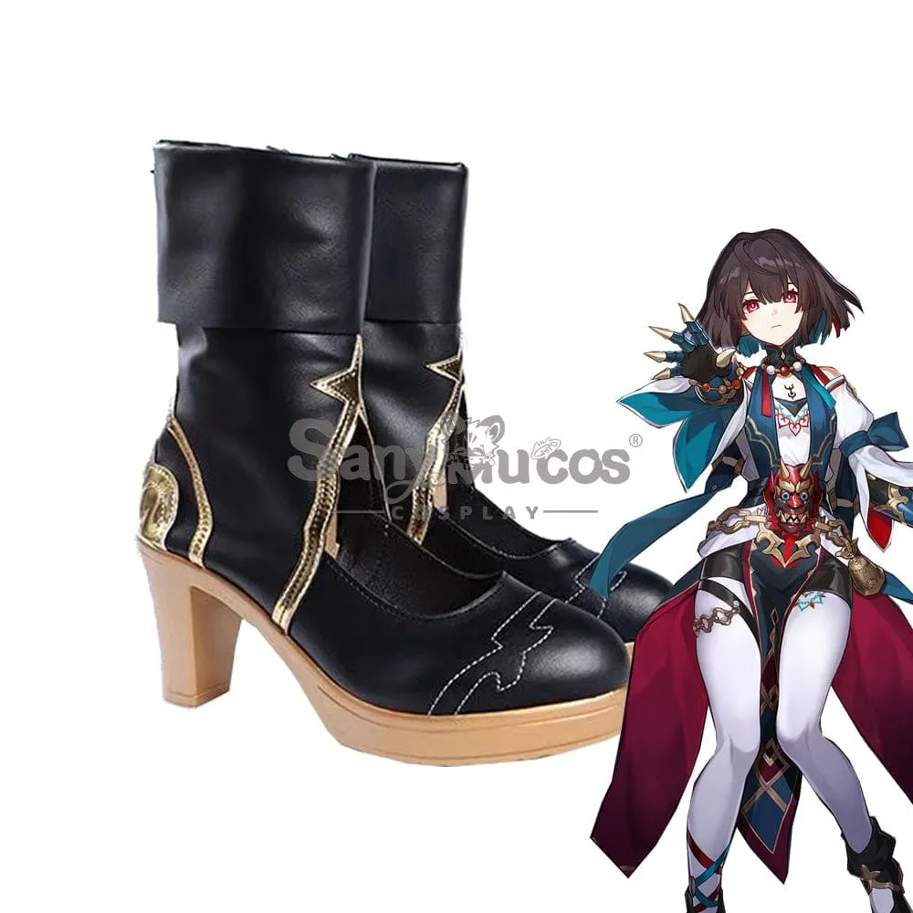 Game Honkai: Star Rail Cosplay Xueyi Cosplay Shoes