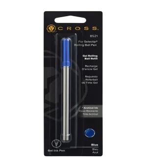 Gel Ink Blue Selectip Rollerball Pen Refill