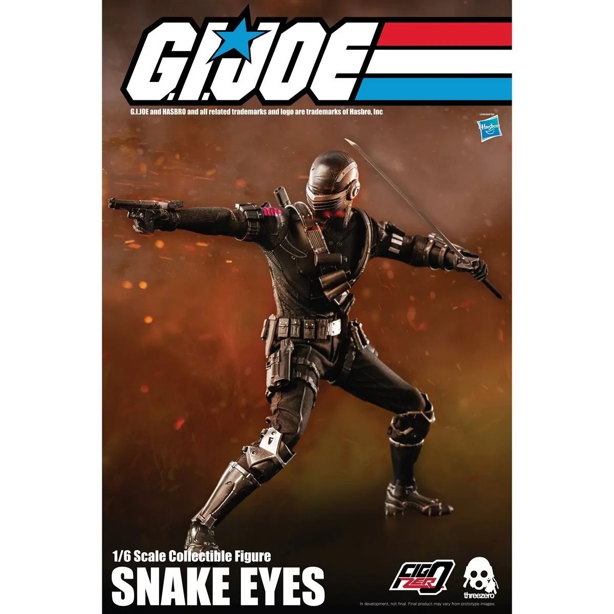 G.I. Joe Snake Eyes 1:6 Scale Action Figure