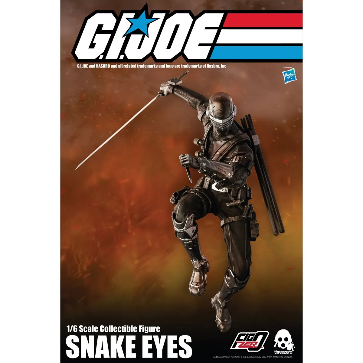 G.I. Joe Snake Eyes 1:6 Scale Action Figure