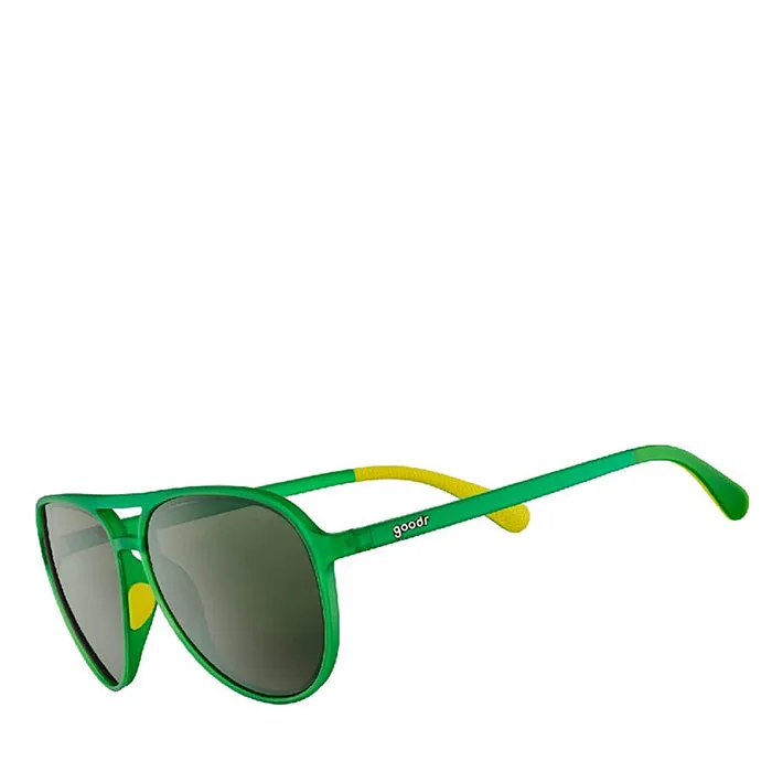 Goodr Tales From The Greenskeeper Sunglasses - Green