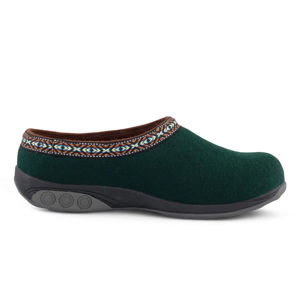 Heather Women's Wool Clog Slipper