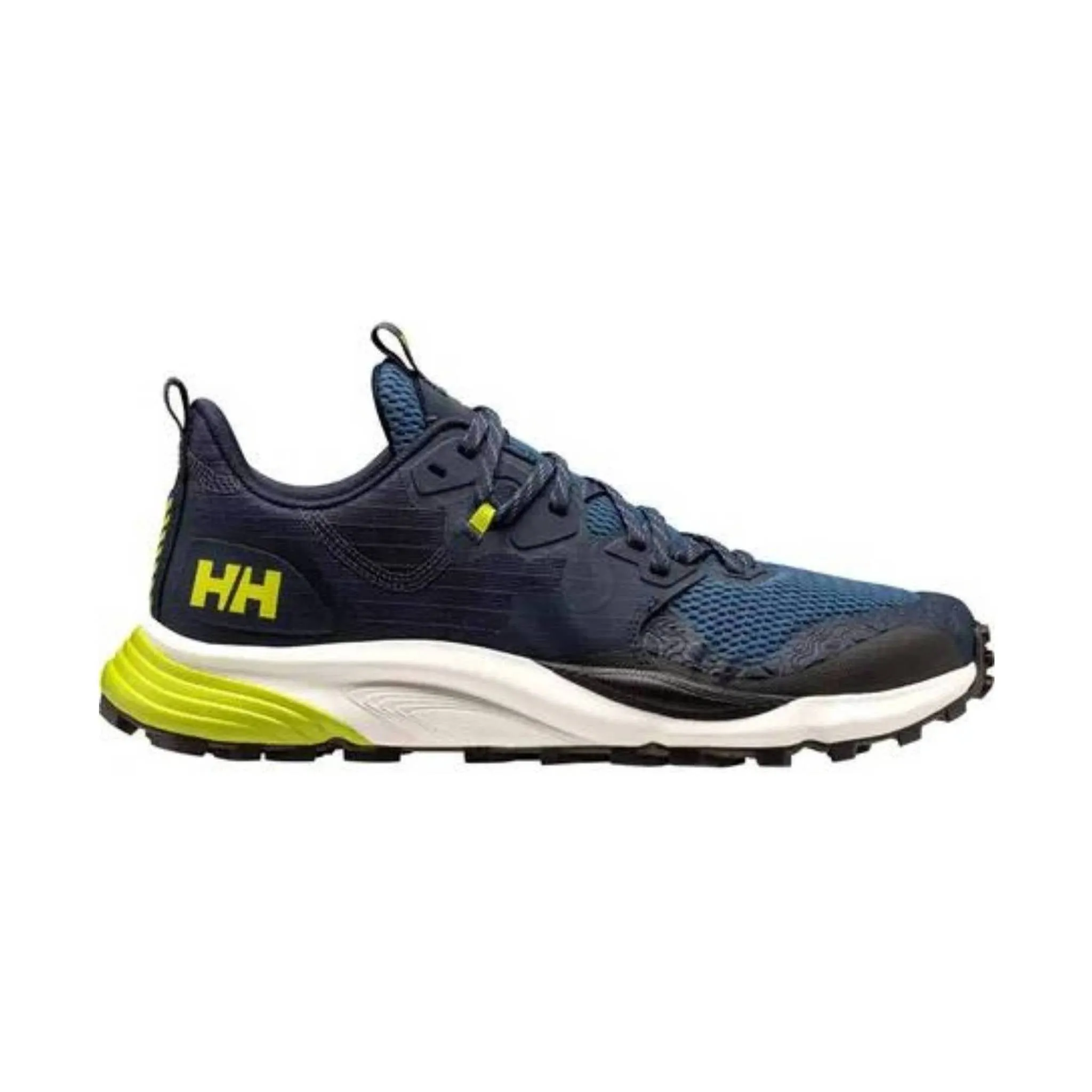 Helly Hansen Men's Falcon Trail Running Shoes - Saphire Navy/Sweet Lime