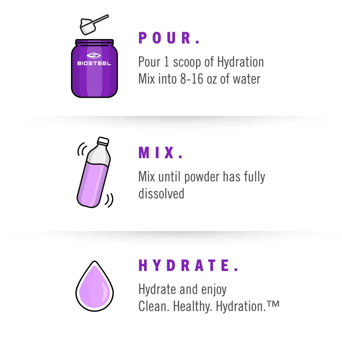 HYDRATION MIX / Grape - 100 Servings