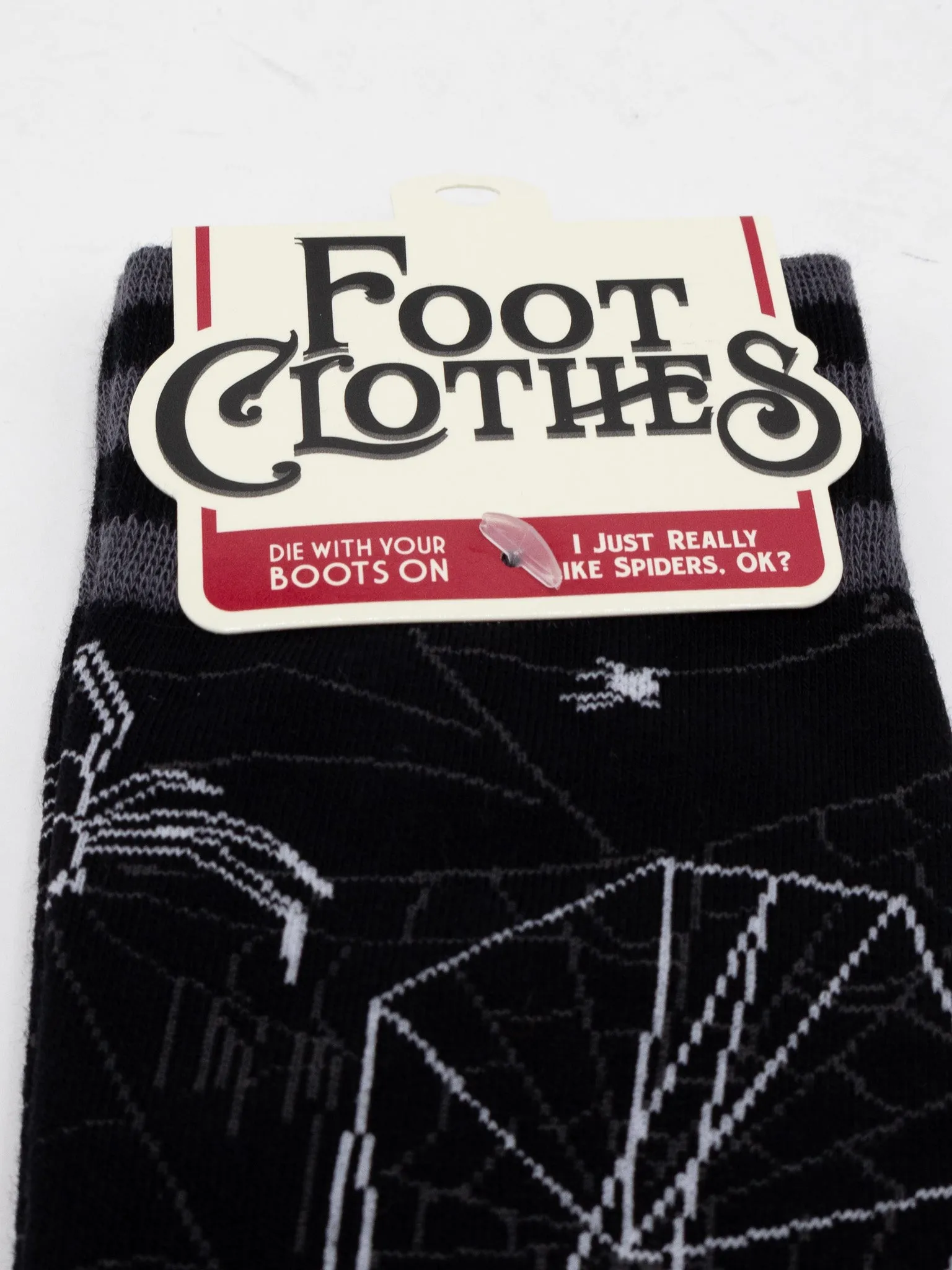 I Really Like Spiders Socks DWYBO x Footclothes