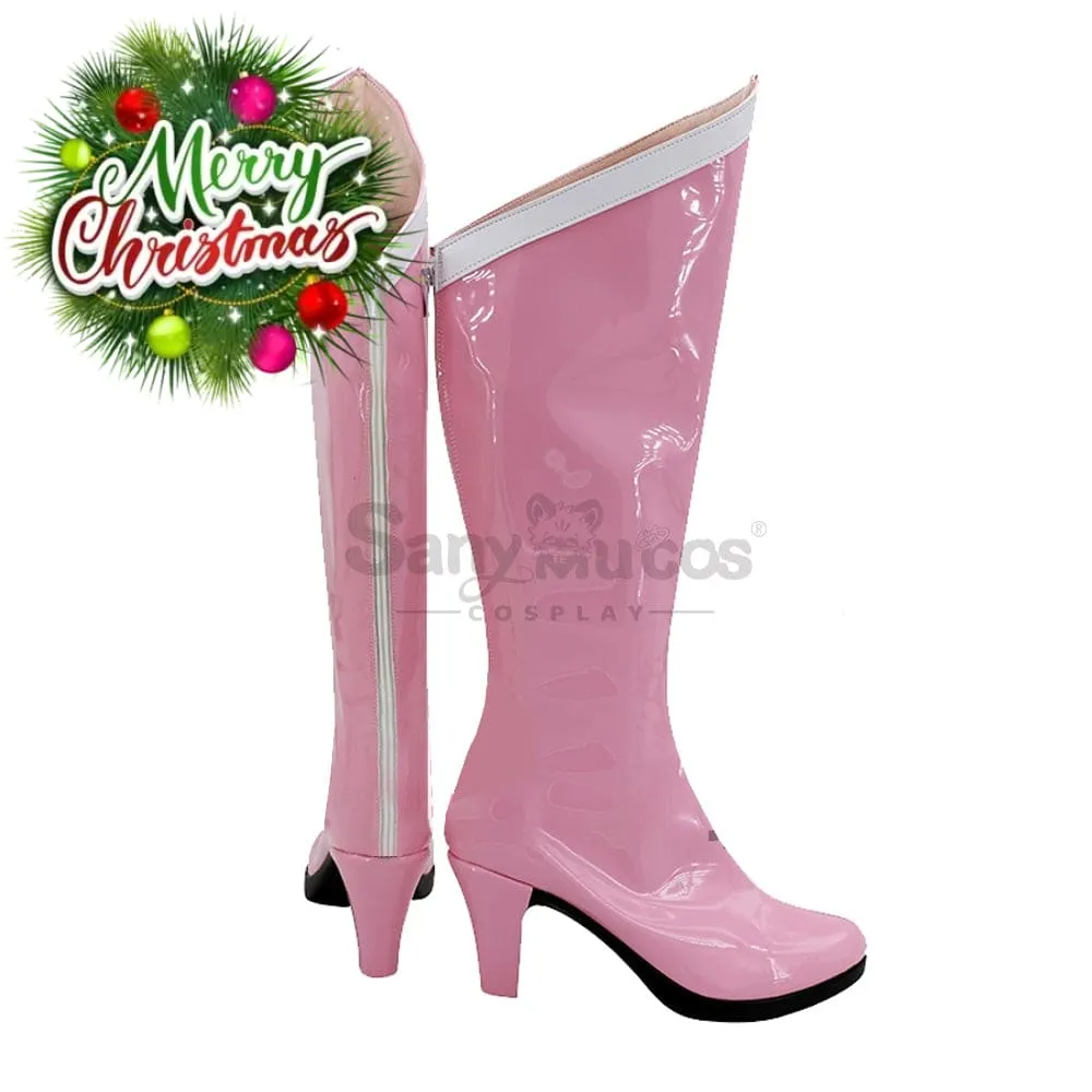 【In Stock】Anime Sailor Moon Cosplay Sailor Chibi Moon Chibiusa Tsukino Cosplay Shoes