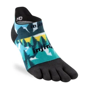 Injinji Run Sock | Lightweight | No Show | Evergreen