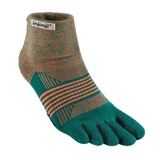 Injinji Womens Trail Midweight Mini Crew Tidepool