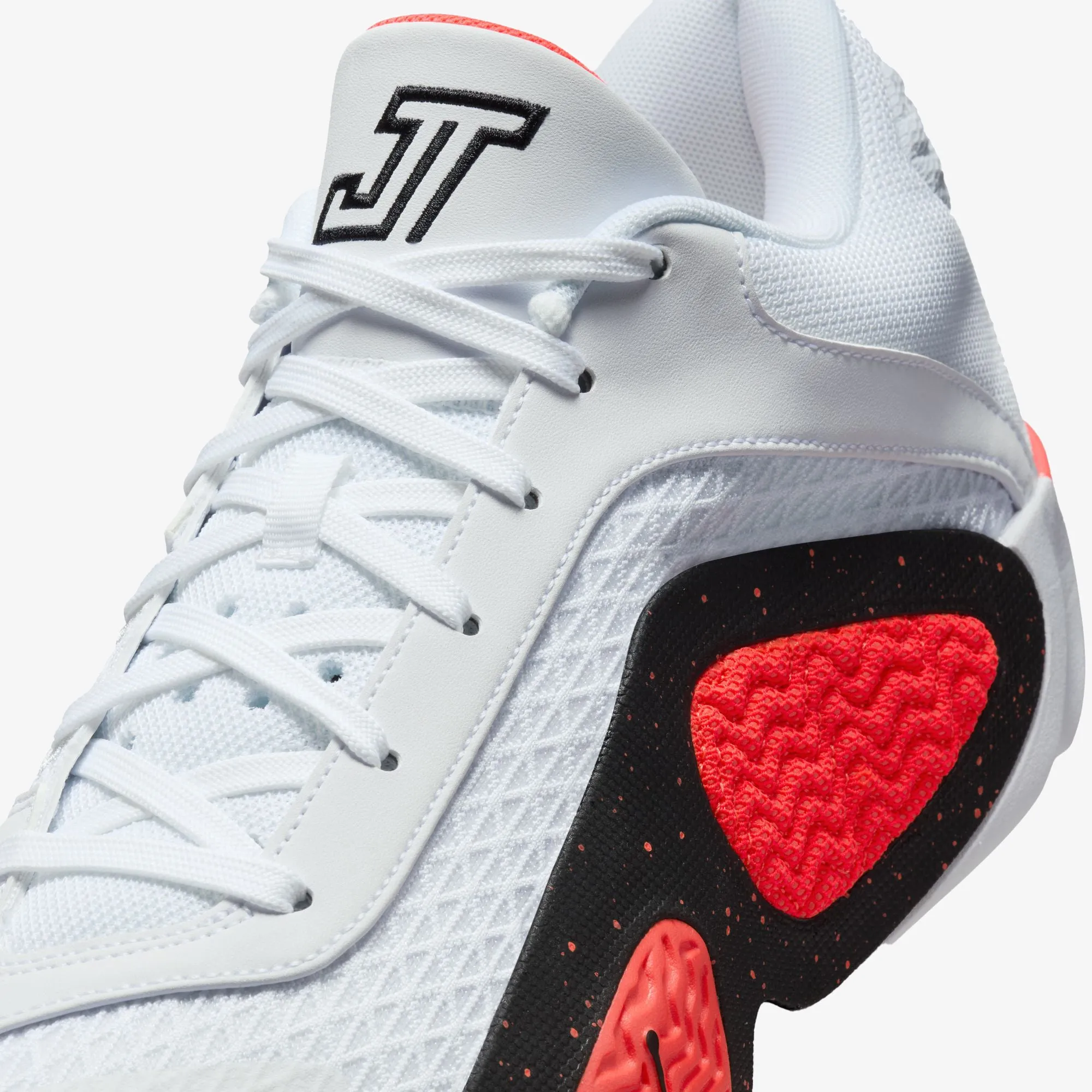 JORDAN | JASON TATUM 2PF { WHITE/BLACK-BRIGHT CRIMSON