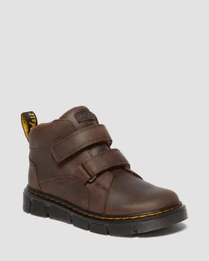 Junior Raffe Easy-On Leather Boots