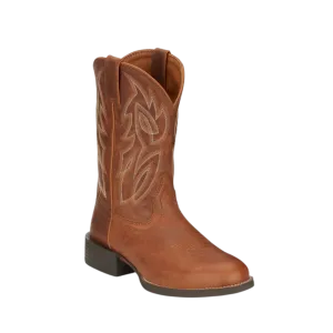 Justin Men's Rendon Brown Western Boots