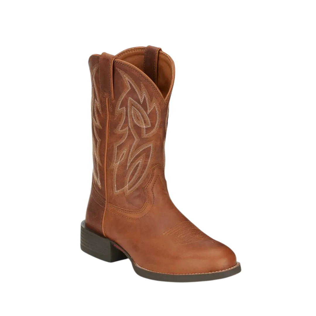 Justin Men's Rendon Brown Western Boots