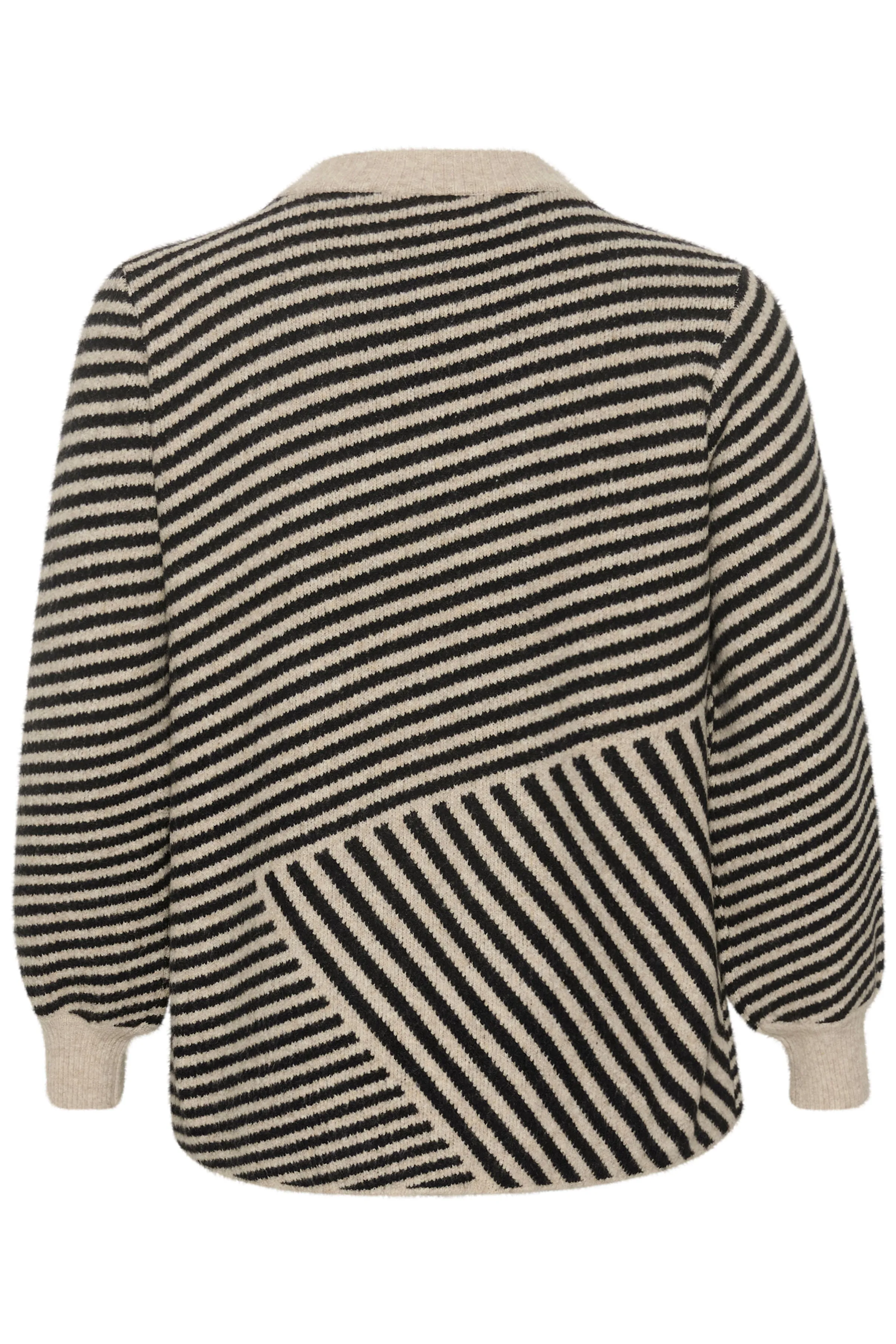 Kaffe Curve Verina Jumper in Black/Beige