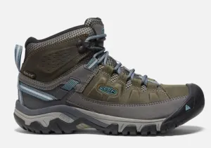 Keen Women's Targhee III Mid Waterproof Magnet/Atlantic Blue Wide 1026844