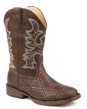 Kid's Cross Cut Western Boots