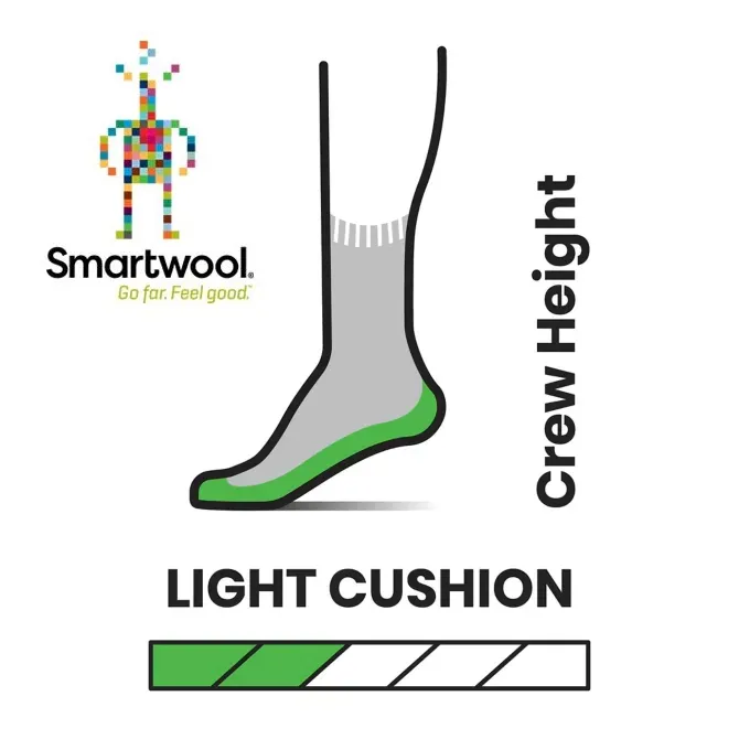 Kids' Hike Light Cushion Crew Socks - Light Gray (039)