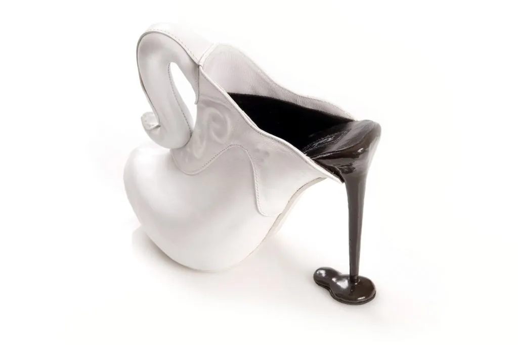 Kobi Levi Coffee Porcelain Heel