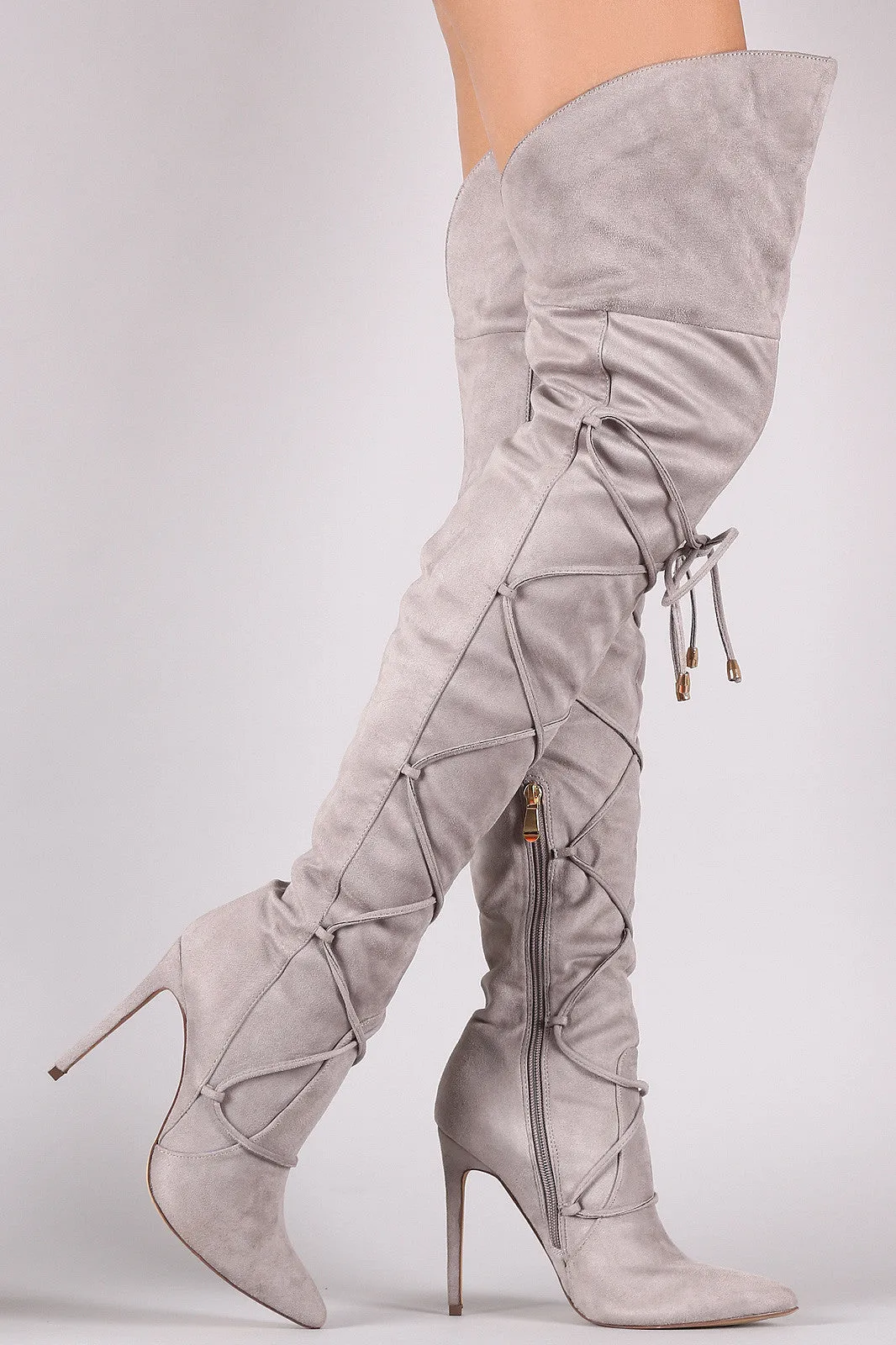 Lacey - Thigh High boots Stiletto Boots