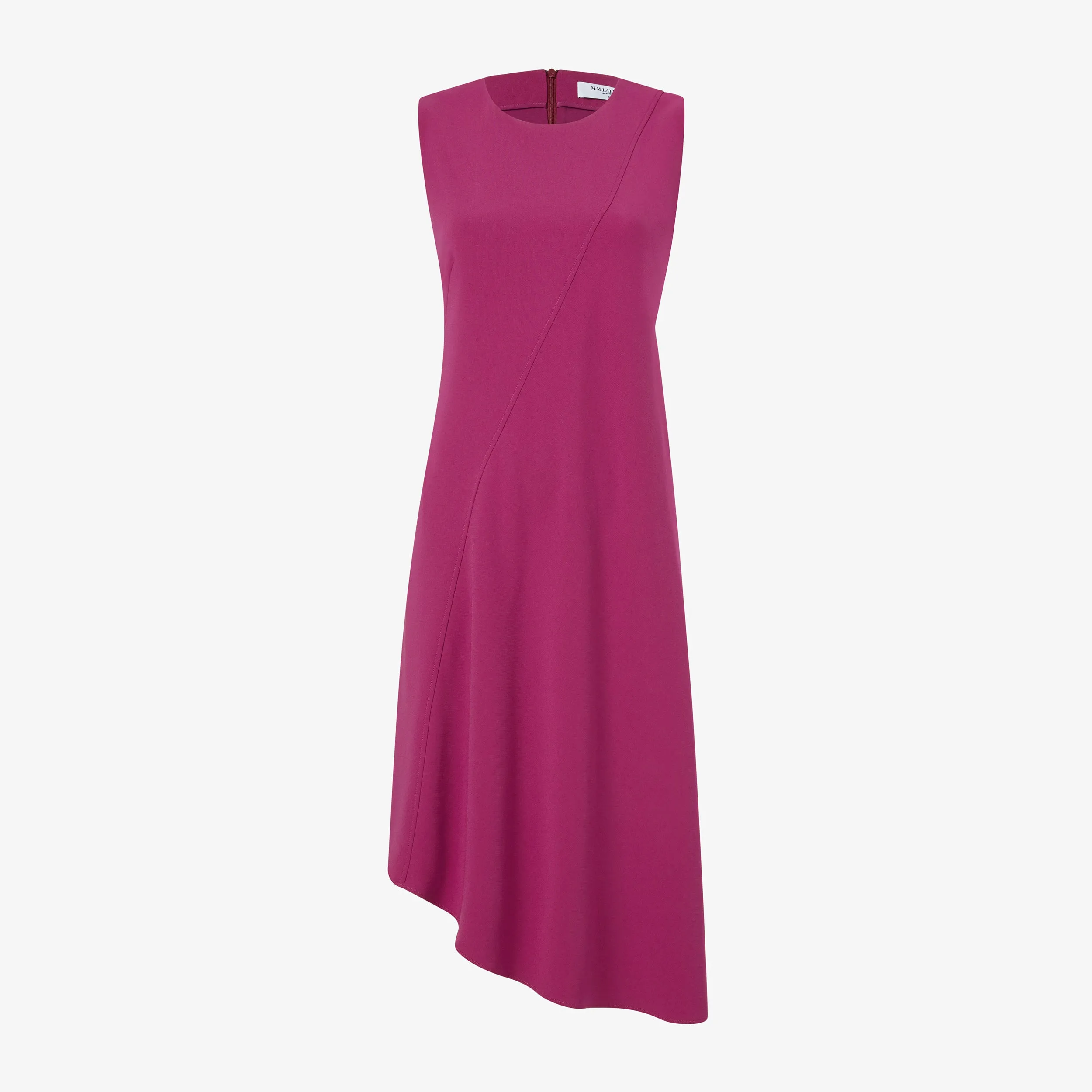 Lara Dress - Eco Heavy Crepe :: Berry