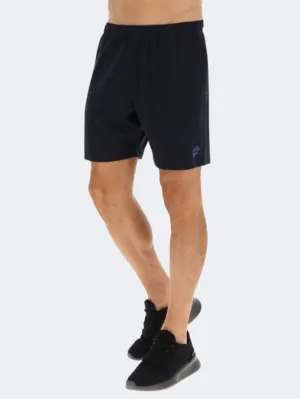 Lotto Msc Men Running Short Navy Blue