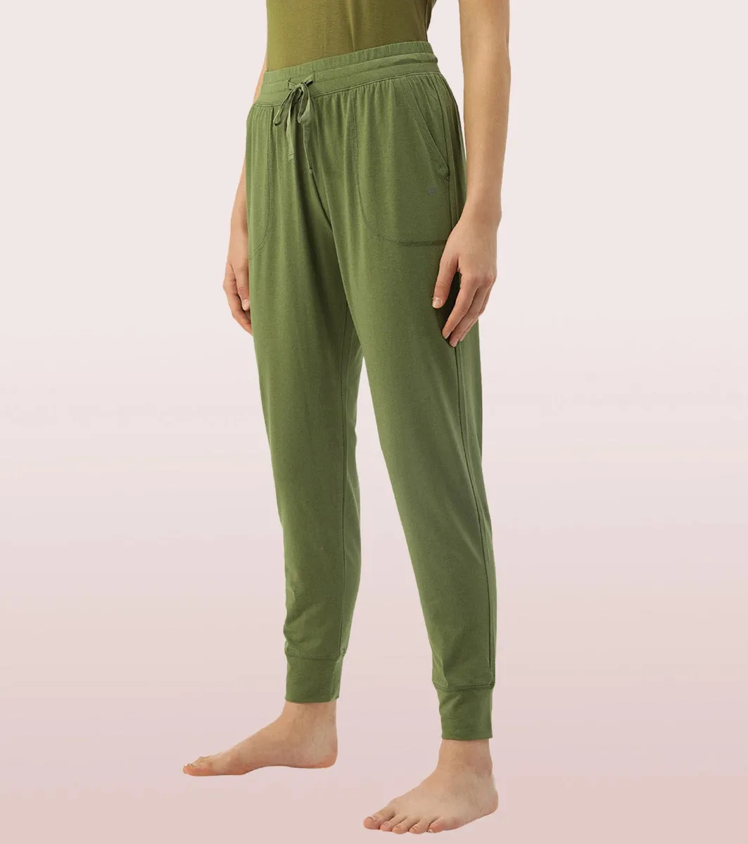 Lounge Jogger | Full Length Cotton Spandex Jogger