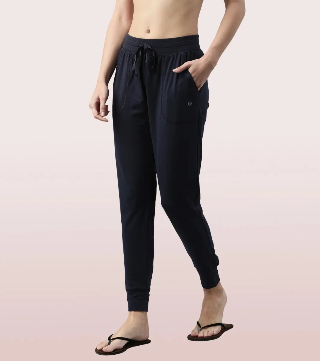 Lounge Jogger | Full Length Cotton Spandex Jogger