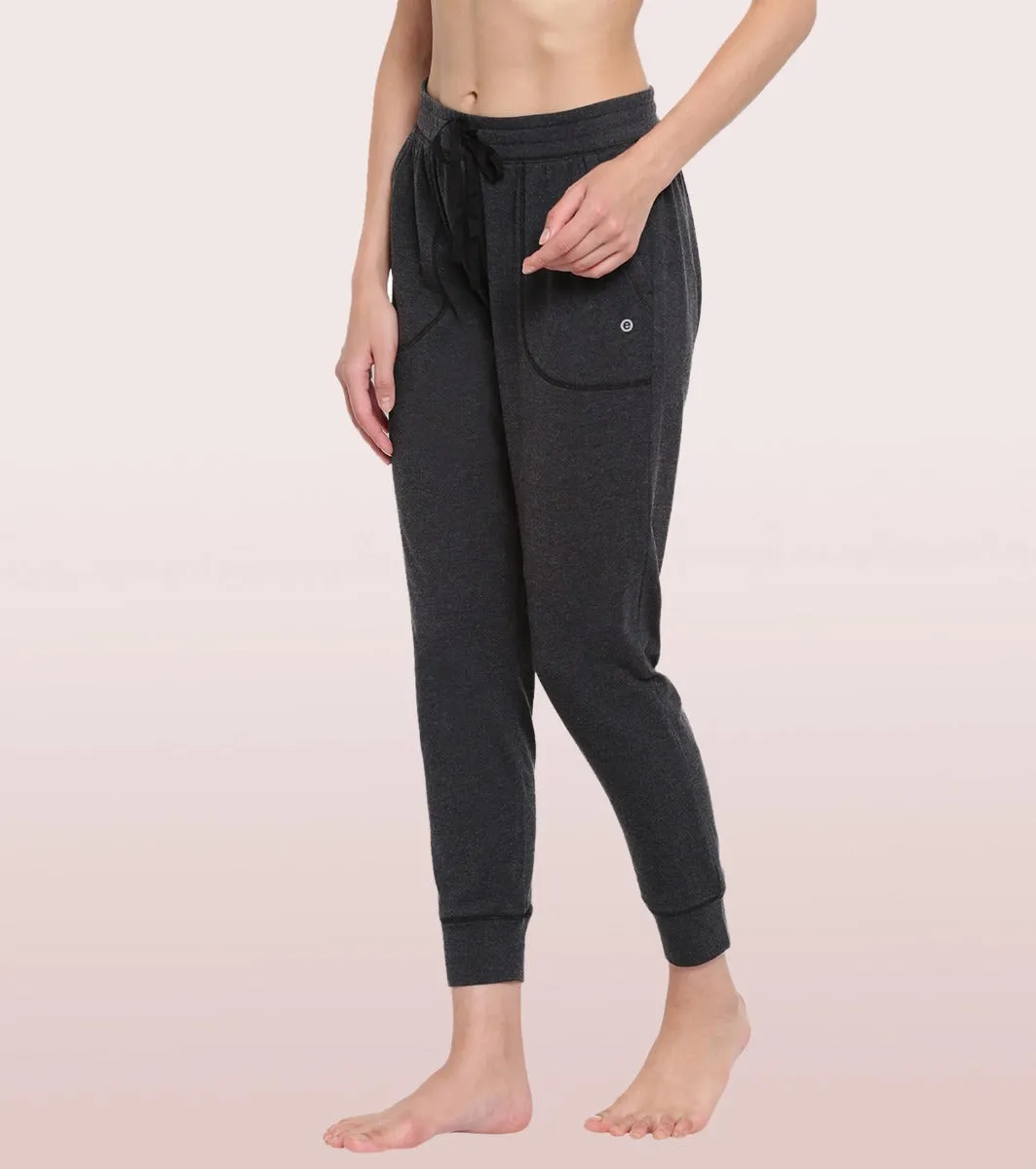 Lounge Jogger | Full Length Cotton Spandex Jogger