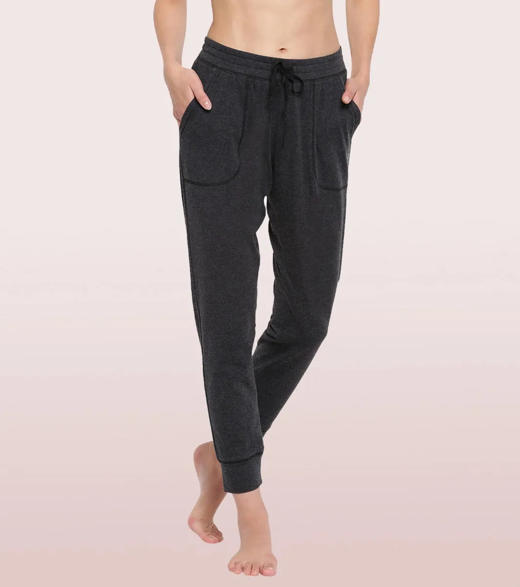 Lounge Jogger | Full Length Cotton Spandex Jogger