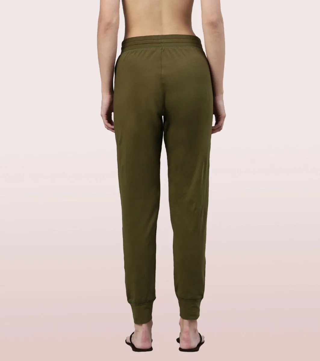 Lounge Jogger | Full Length Cotton Spandex Jogger