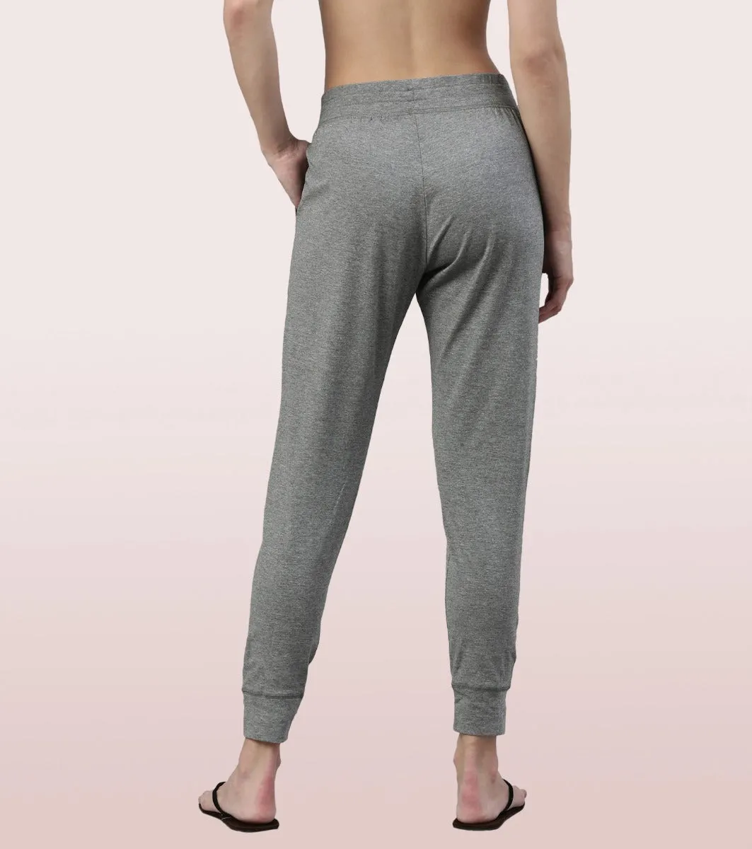 Lounge Jogger | Full Length Cotton Spandex Jogger