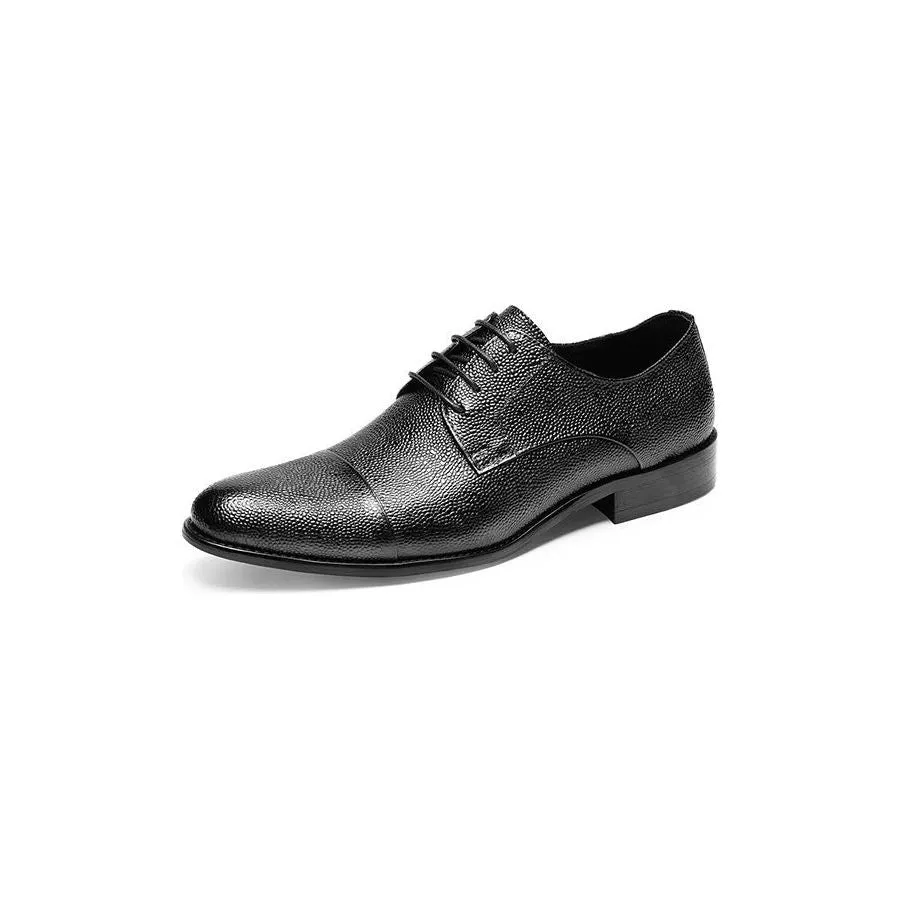 LuxeTex Exotic Texture Derbies Dress Shoes