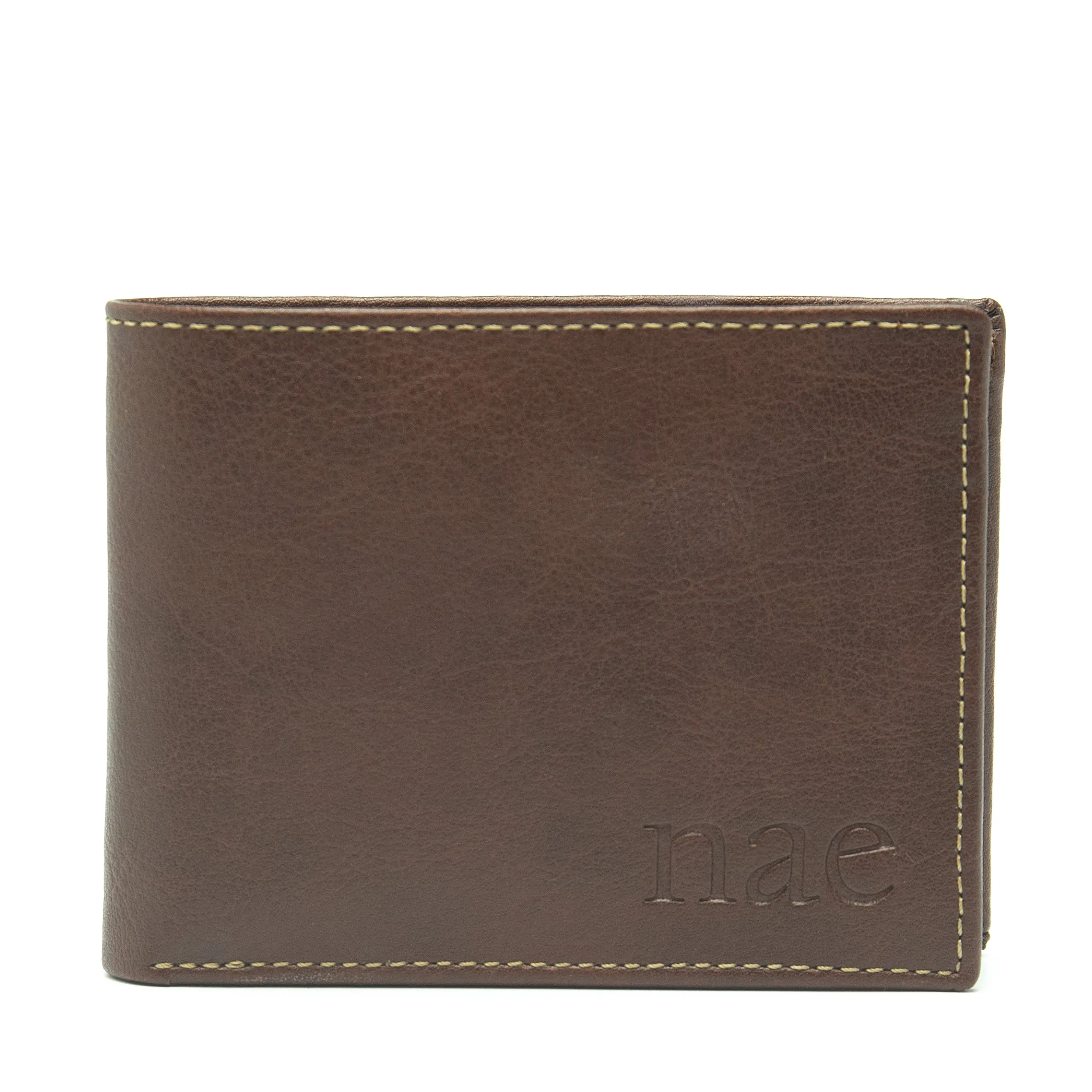 Lyon Brown Wallet With Coin Pocket