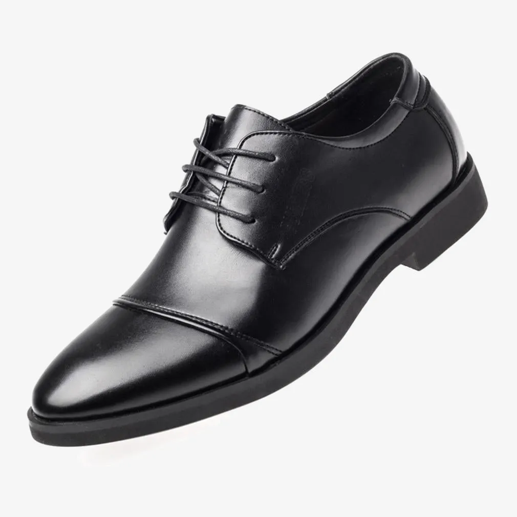 Men Breathable Rubber Formal Dress Shoes Male Office Wedding