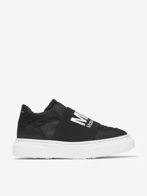 MM6 Maison Margiela Kids Leather Logo Trainers