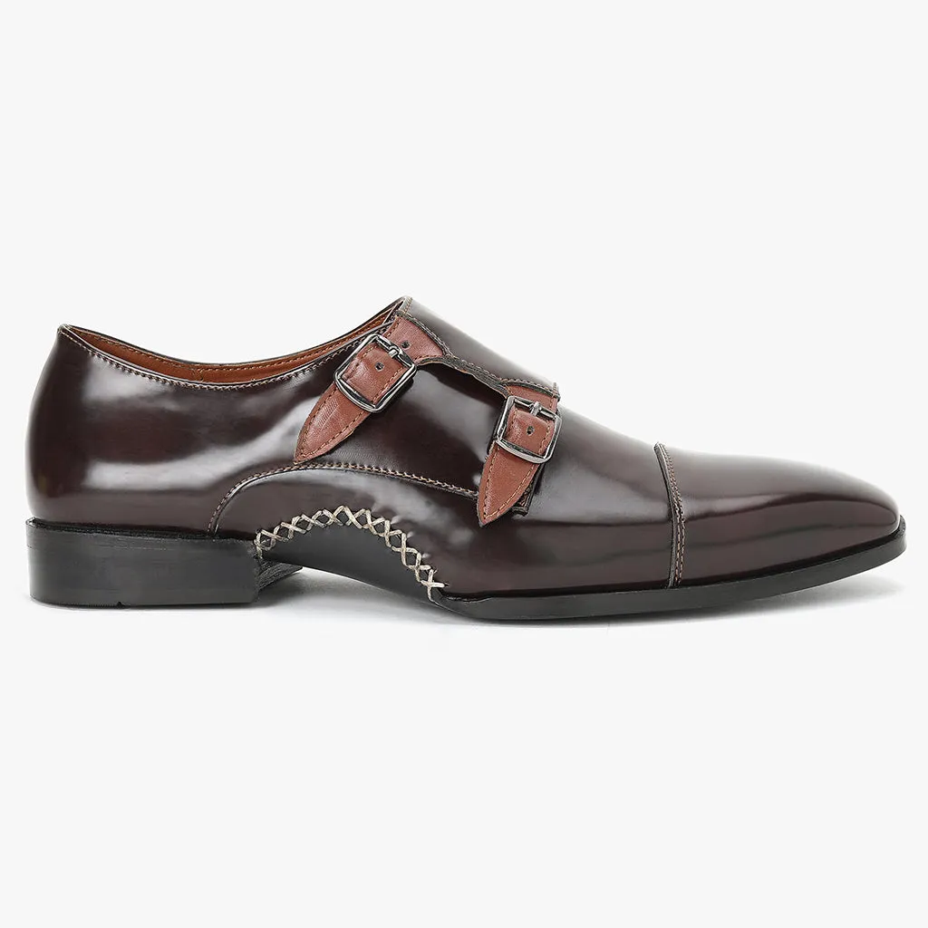 MONK STRAPS WITH OPANKA DETAILING