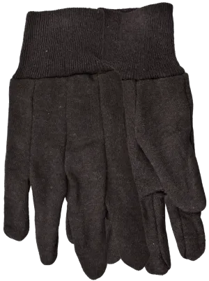 Mr. Comfort Jersey Cotton Gloves, Brown