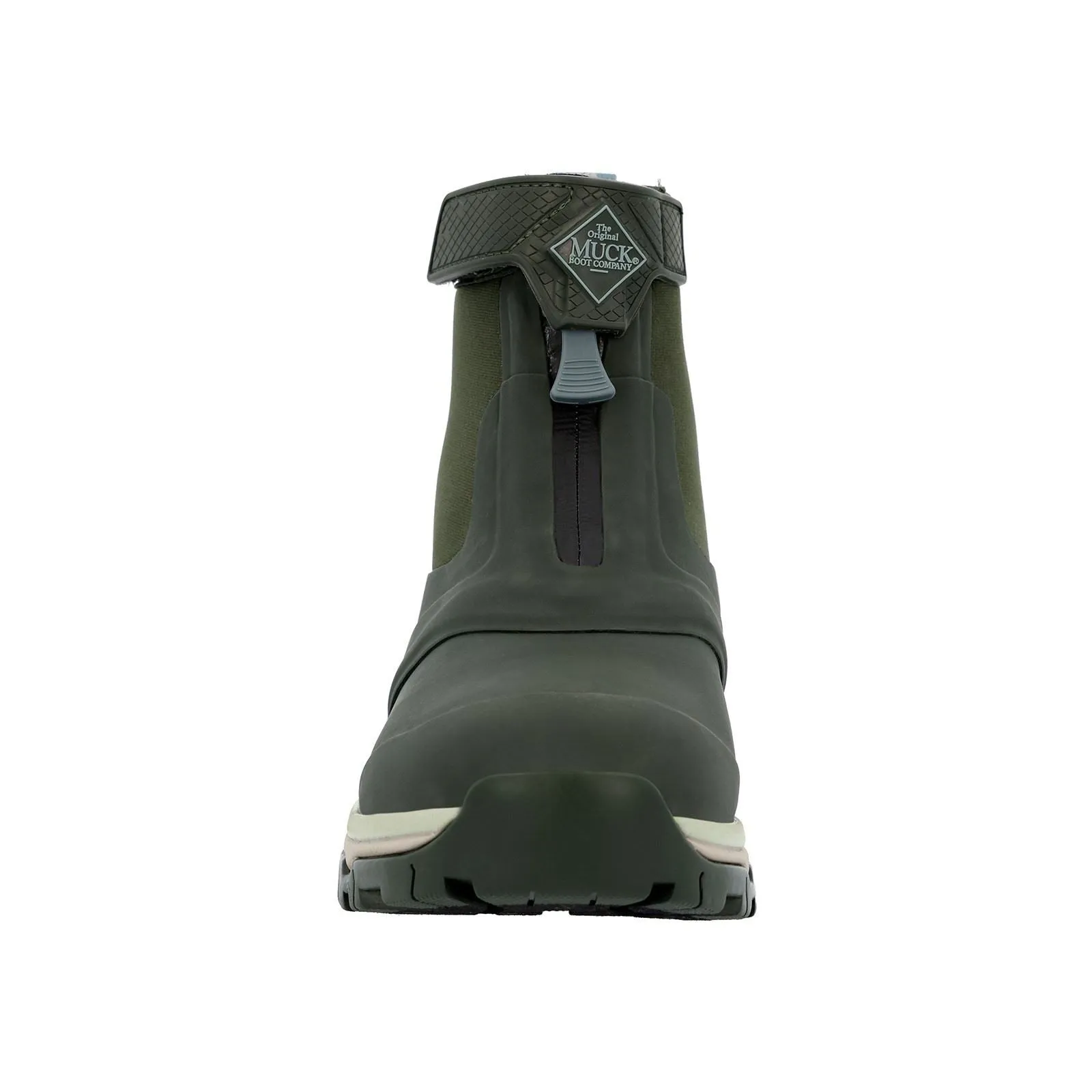 Muck Boots Apex Mid Zip Rubber Moss Wellington Boots