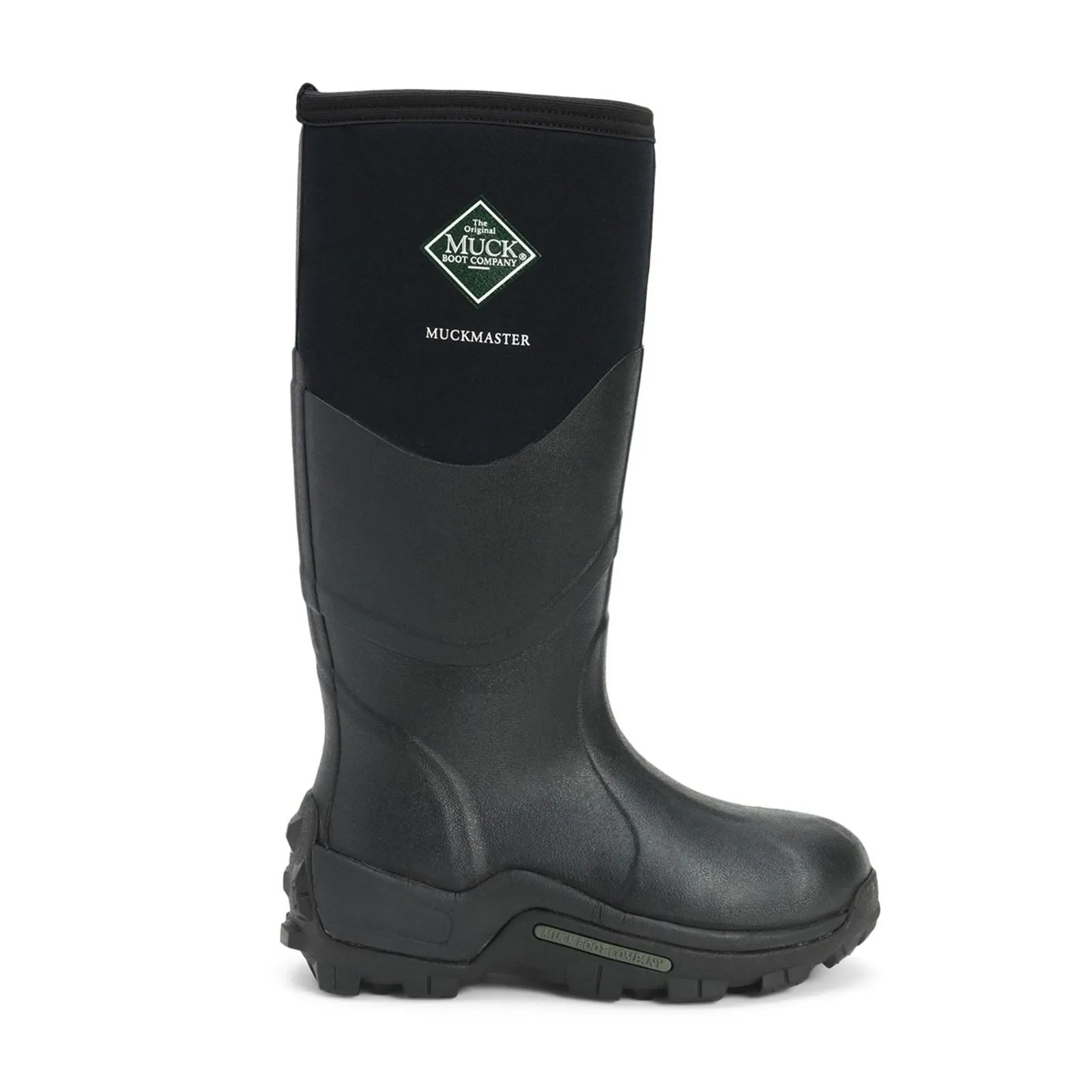 Muck Boots Muckmaster Hi Rubber Black Wellington Boots