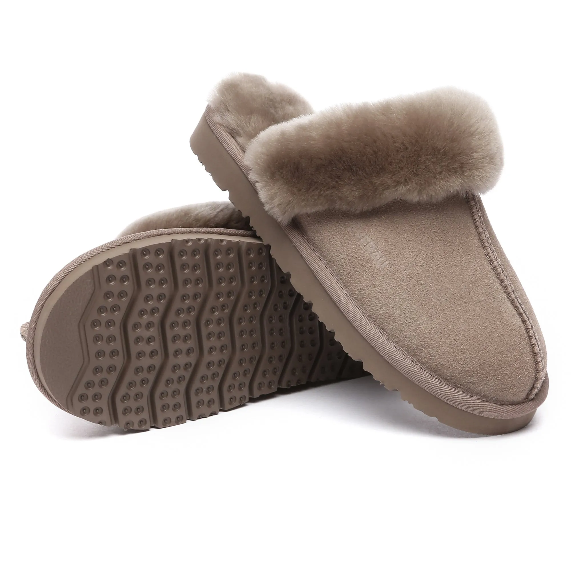 Muffin Sheepskin Winter Slippers