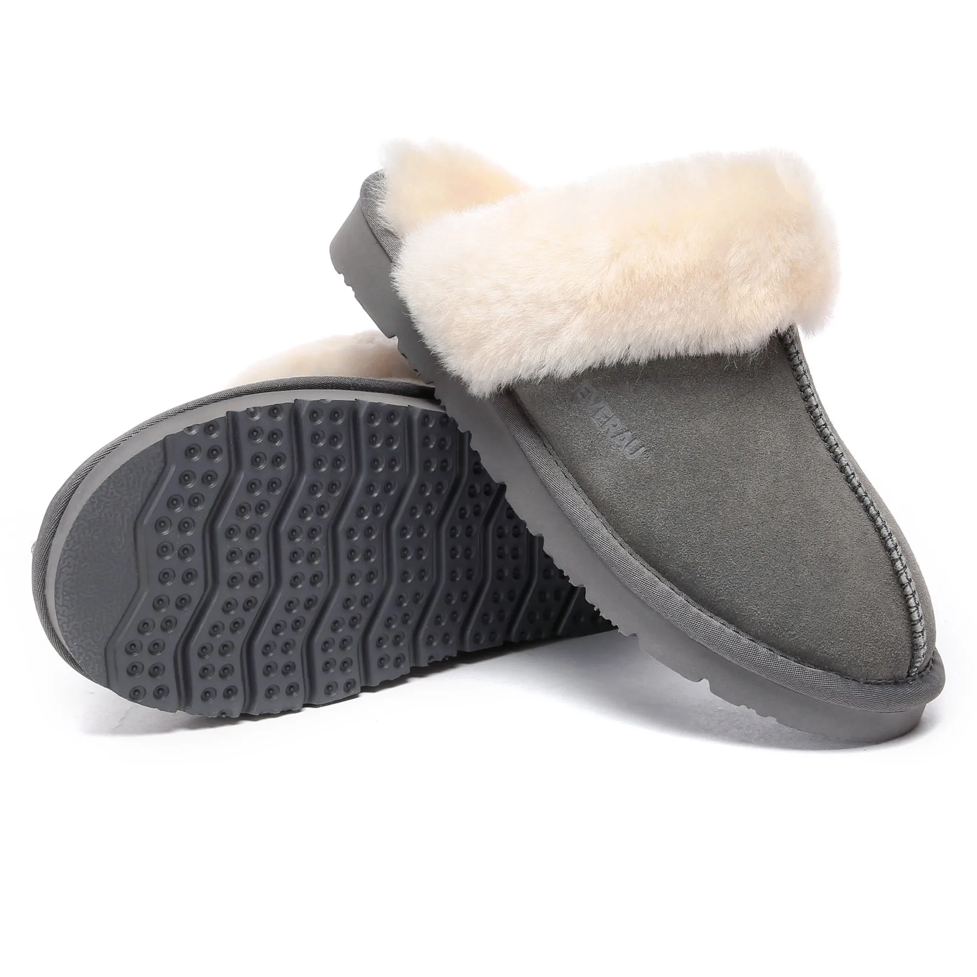 Muffin Sheepskin Winter Slippers