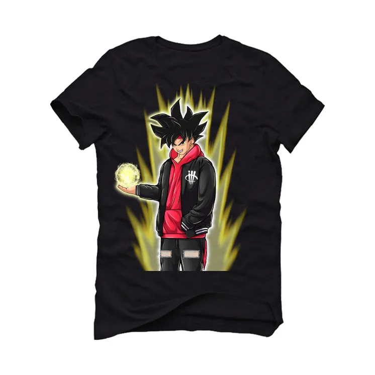 NBA x Nike Dunk Low EMB “Chicago” Black T-Shirt (Goku Power)